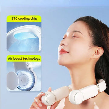 Portable Mini Neck Fan Portable Bladeless Fan